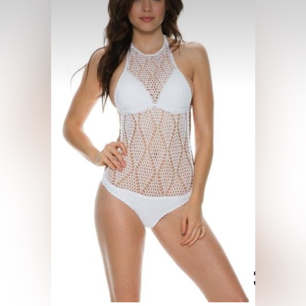 Volcom crochet, one piece swimsuit, Dawn dreamer bikini - Picture 9 of 9